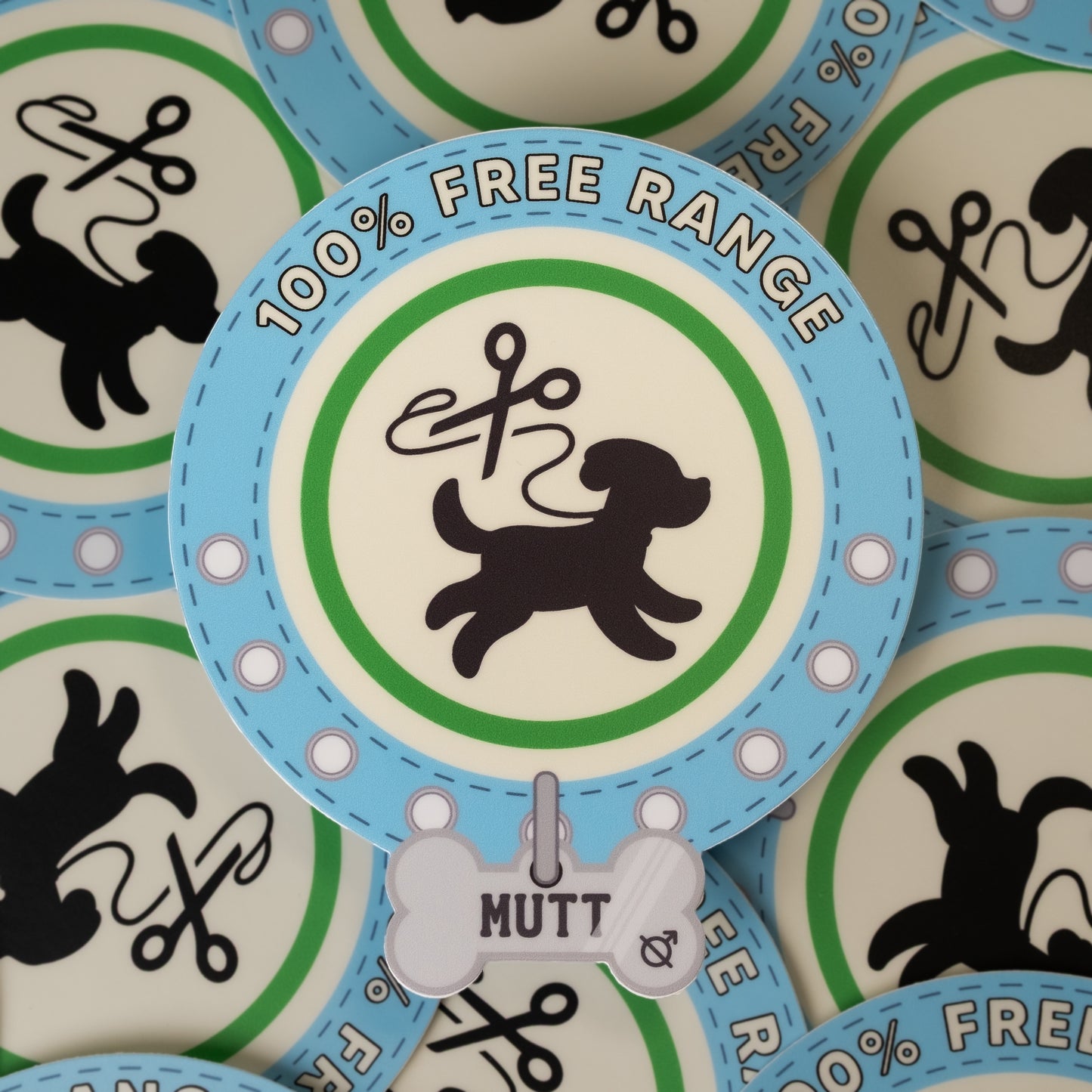 Free Range MUTT - Sticker