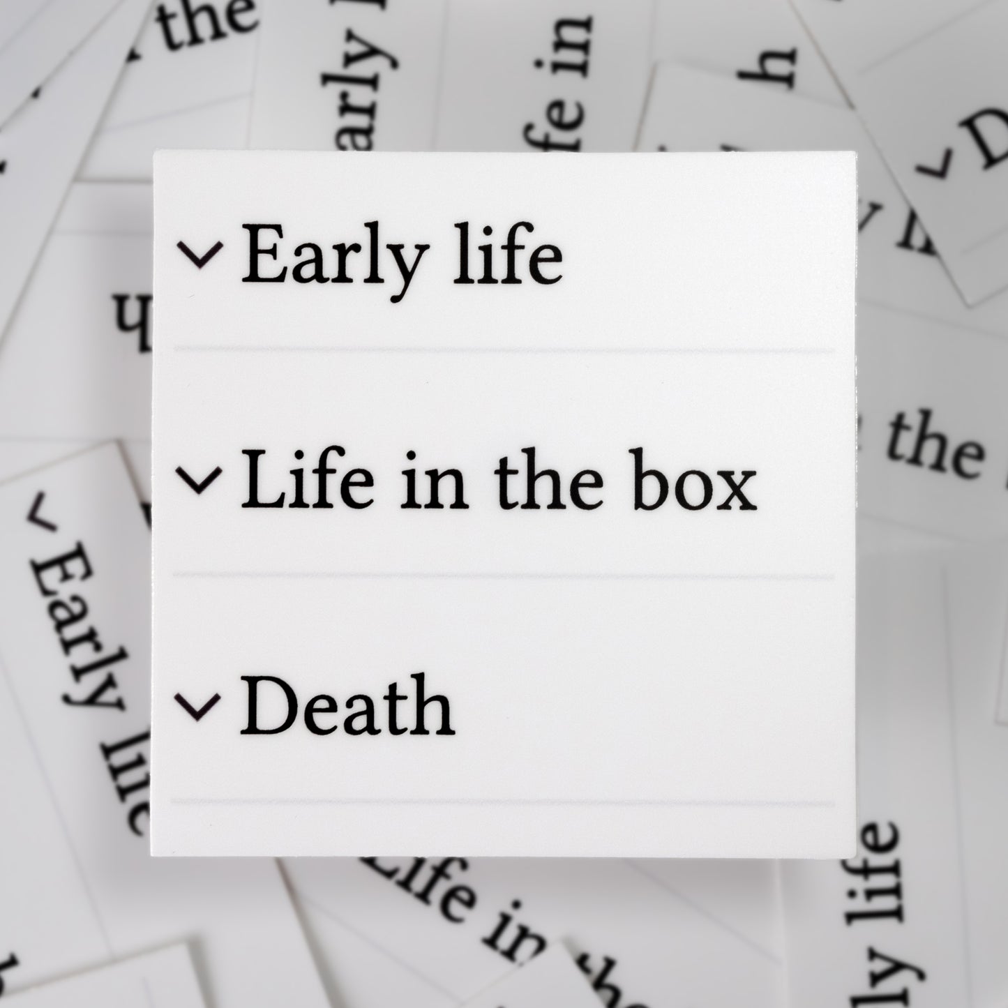 Life in the Box - Sticker